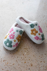 Multicolor Flower Slippers