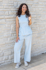 Gingham Pants