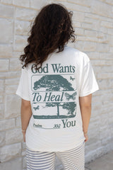 God Heals Tee