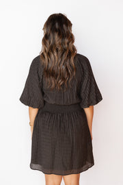 DIVINE PUFF SLEEVE DRESS