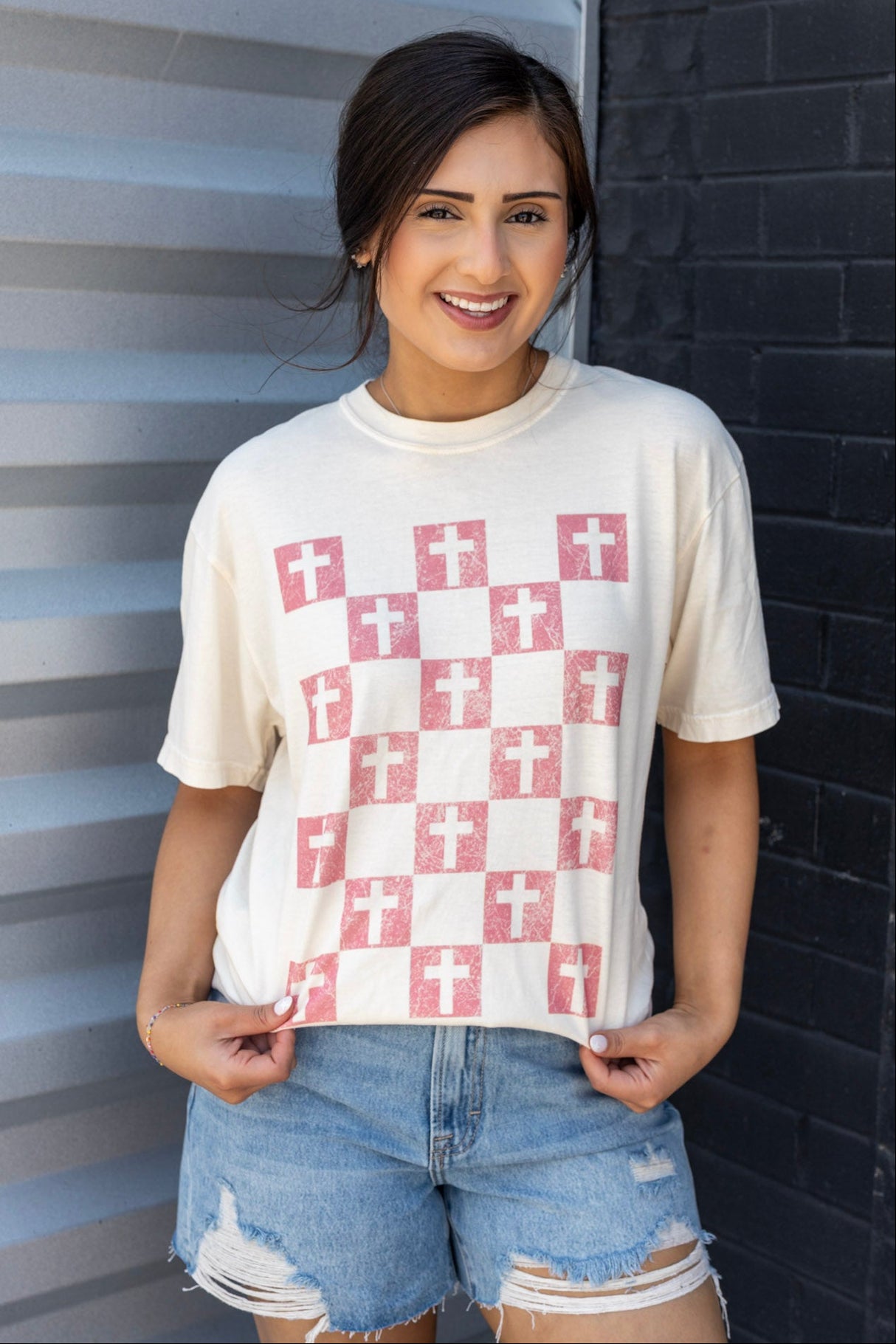 Bold Crosses Tee
