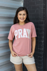 Quilted Pray Tee