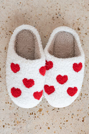 RED HEART SLIPPERS