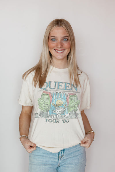 QUEEN 1980 TOUR TEE