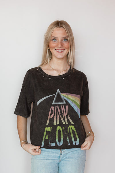 PINK FLOYD DISTRESSED PRISM