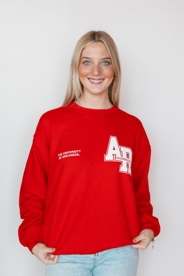 AR CREWNECK SWEATSHIRT