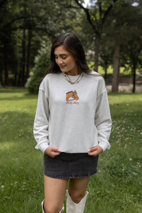 Lucky Baby Horse Crewneck Sweatshirt