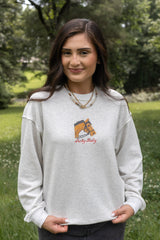 Lucky Baby Horse Crewneck Sweatshirt