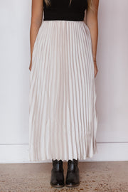 PULLON PLEATED MAXI SKIRT