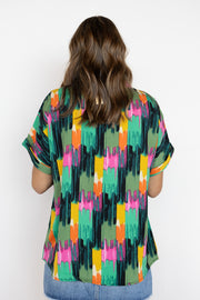 POP OF COLOR ABSTRACT TOP