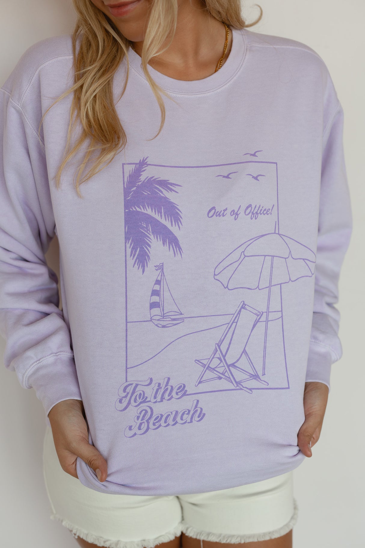 OUT OF OFFICE BEACH SWEATSHIRT
