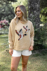 Flying Duck Knit Sweater