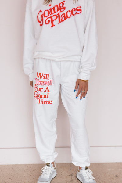 GOING PLACES SWEATPANTS