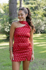 Polka Dot Halter Top Set