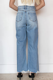 HIGH RISE WIDE LEG JEAN