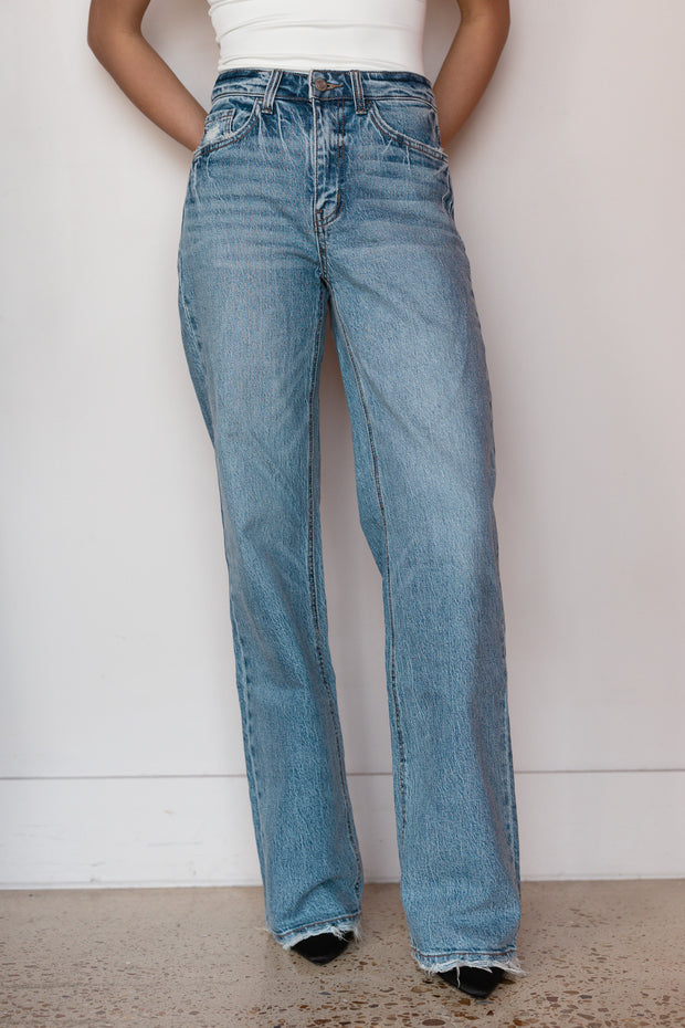 90S WIDE LEG JEAN