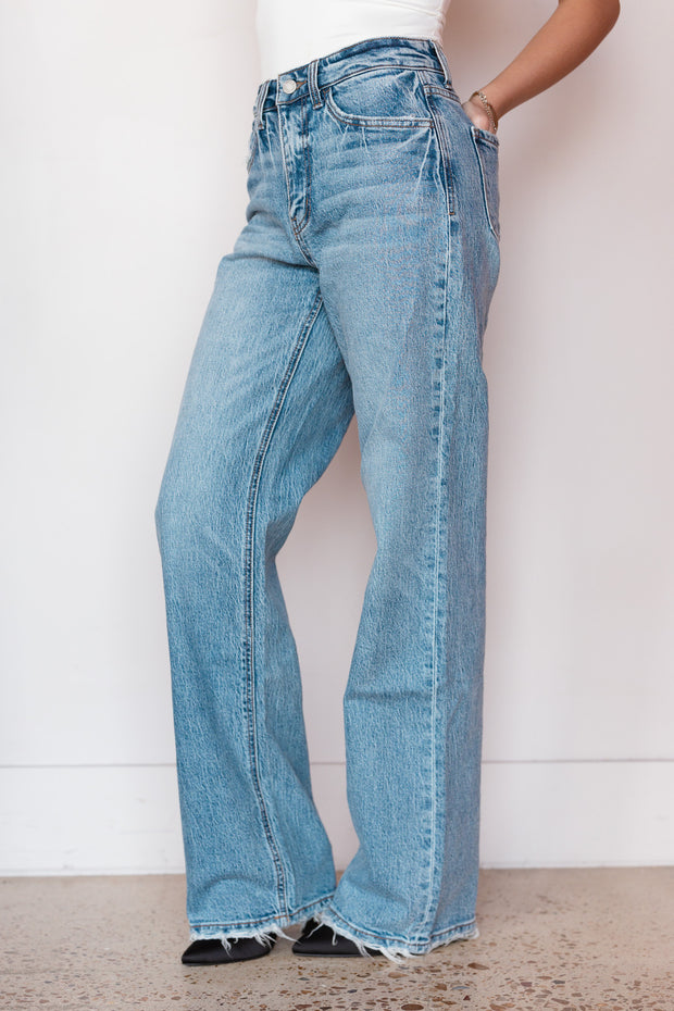 90S WIDE LEG JEAN