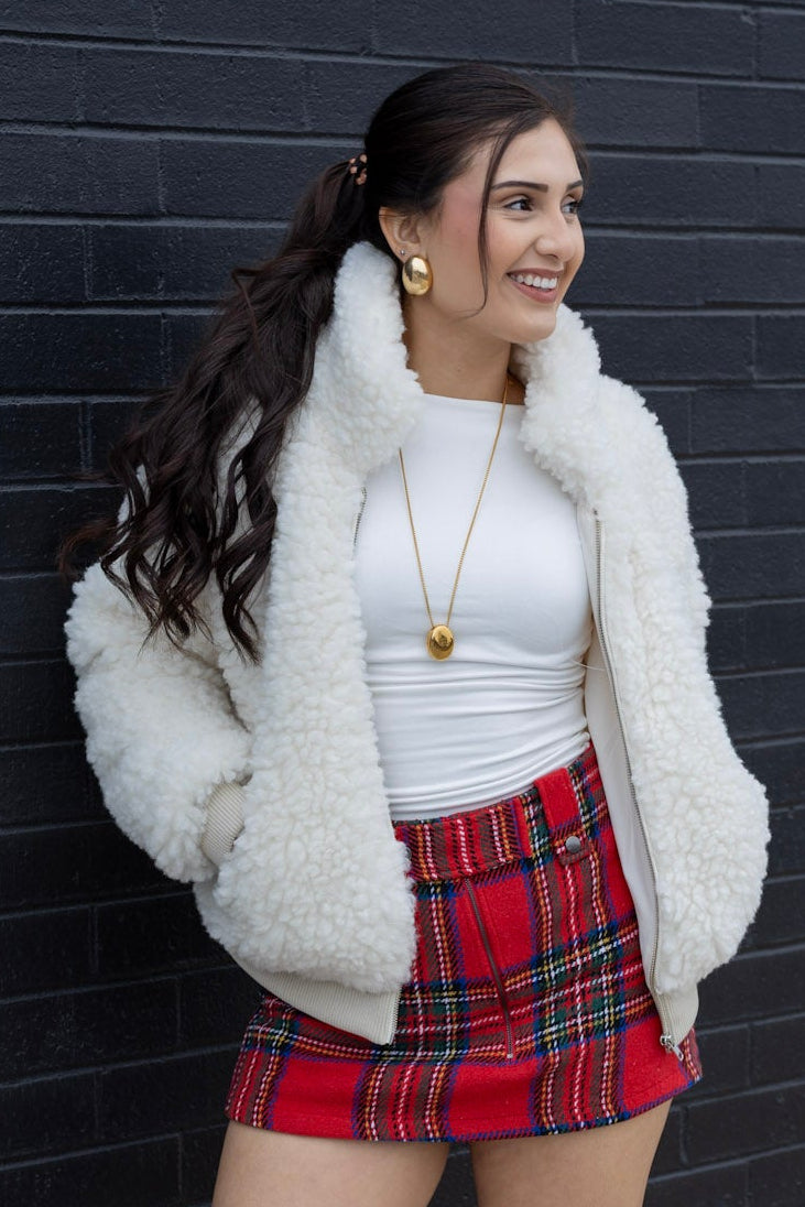 Veronica Lush Knit Coat