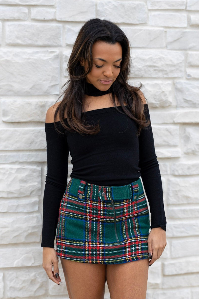 Ciao Chocker Sweater Top