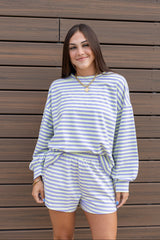 Semi Crop Striped Tee