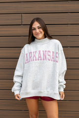 Arkansas Mockneck Sweatshirt
