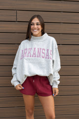 Arkansas Mockneck Sweatshirt
