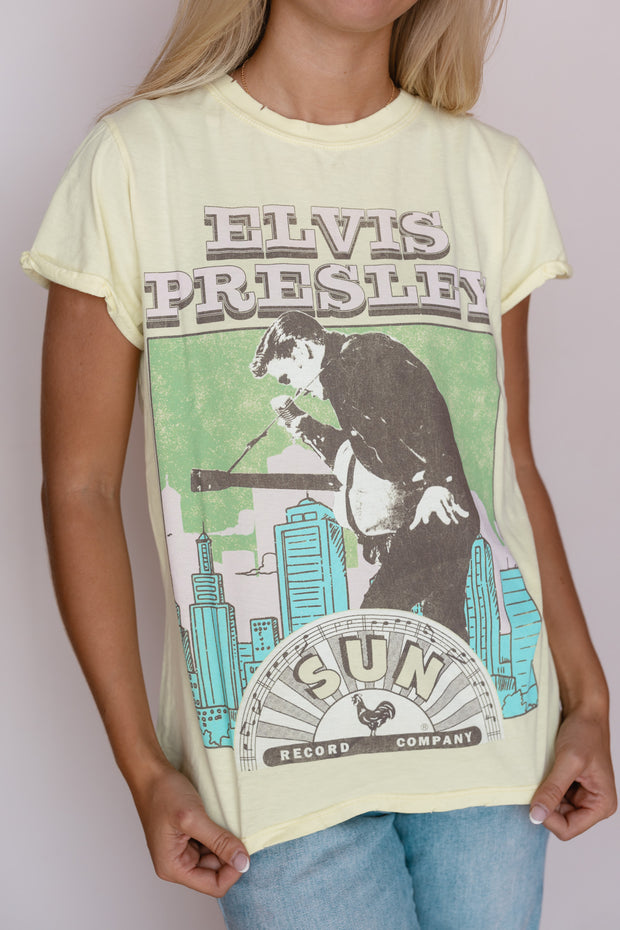 ELVIS X SUN RECORD TEE