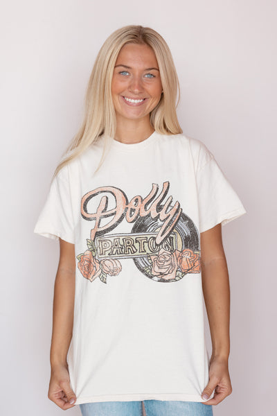 DOLLY ROSE & RECORD TEE