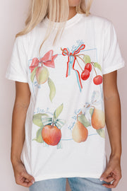 FRUIT & BOW TEE