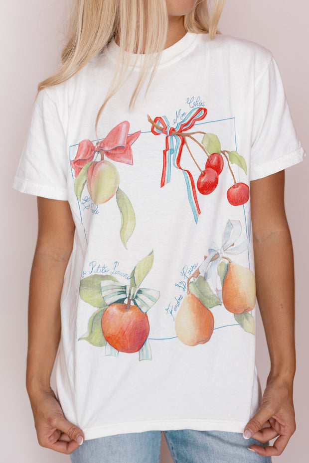 FRUIT & BOW TEE