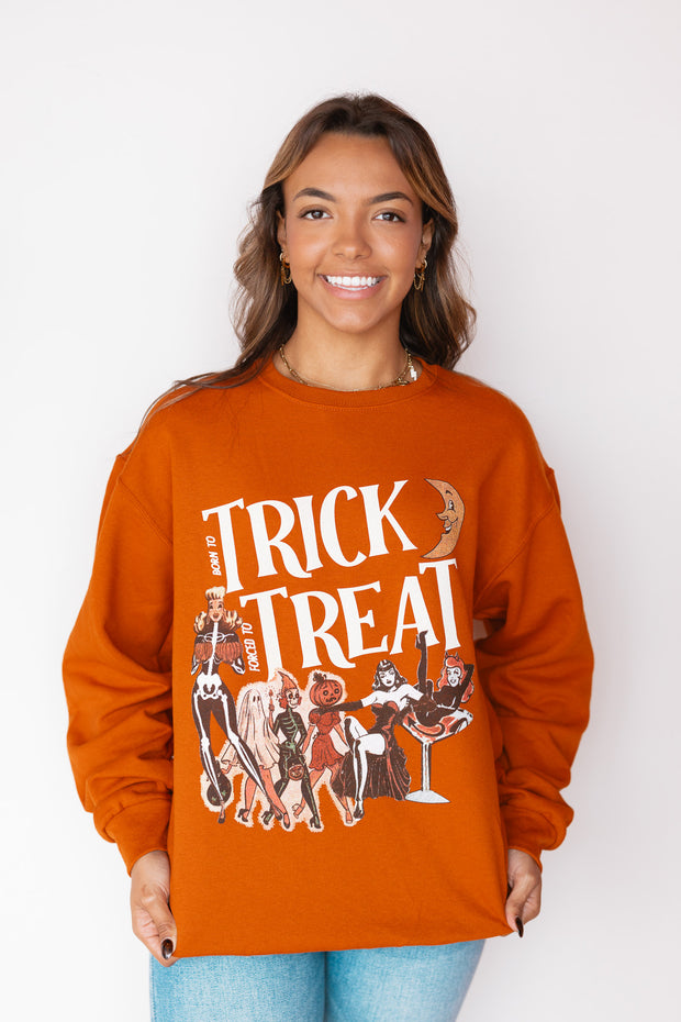 BORN TO TRICK SWEATSHIRT