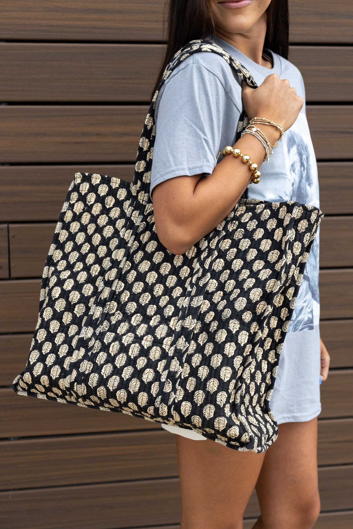 Quilted Tote (Style E)