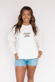 UofA EMBROIDERED SCRIPT SWEATSHIRT