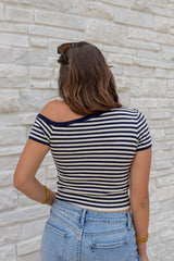 Striped Short Sleeve Tee