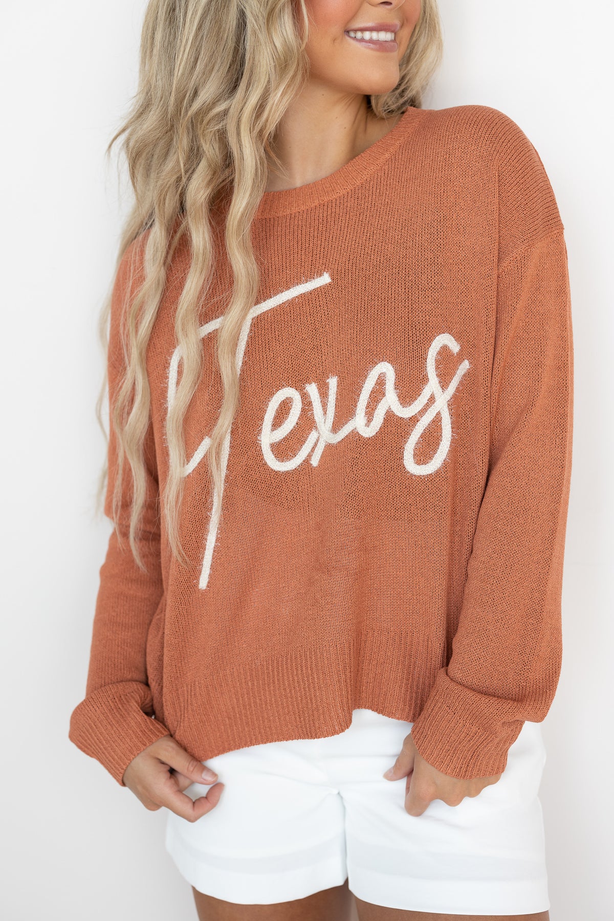 TEXAS CURSIVE SWEATER – The Refinery