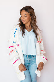 CASSIE CROCHET CARDIGAN