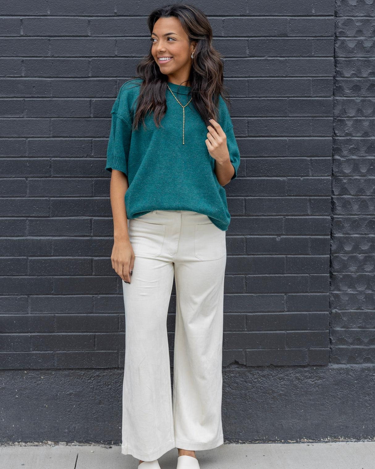 Raw Edge Sweater (Multiple Colors)