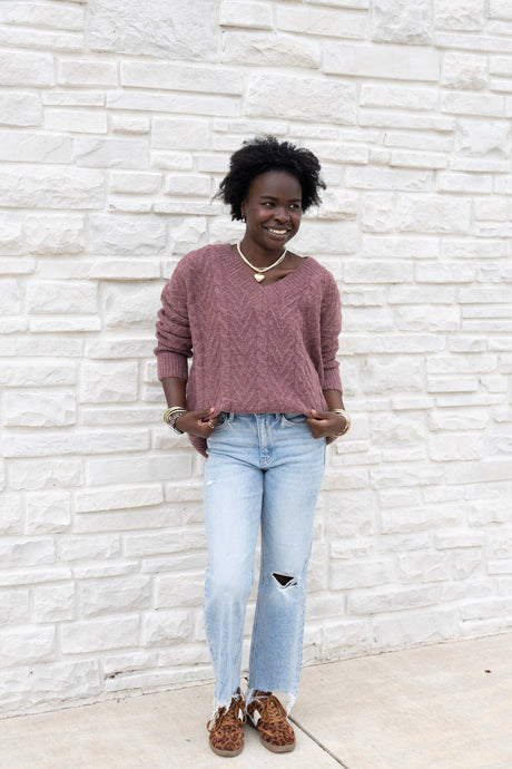 Margot V Neck Sweater