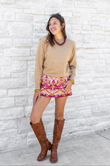 Raglan Crewneck Sweater