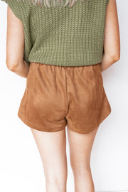 KYLA SUEDE SHORTS L