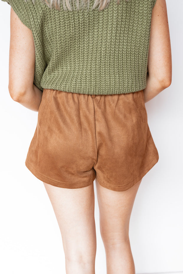 KYLA SUEDE SHORTS