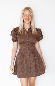 MONICA MINI PLEAT DRESS