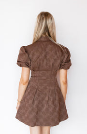 MONICA MINI PLEAT DRESS