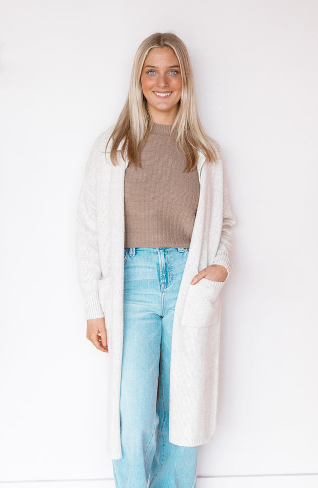 SAV POCKET KNIT CARDIGAN