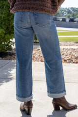 Salvage Stretch Cuff Straight