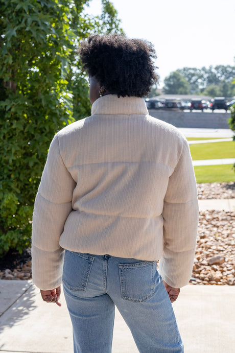 Cropped Puffer Jacket