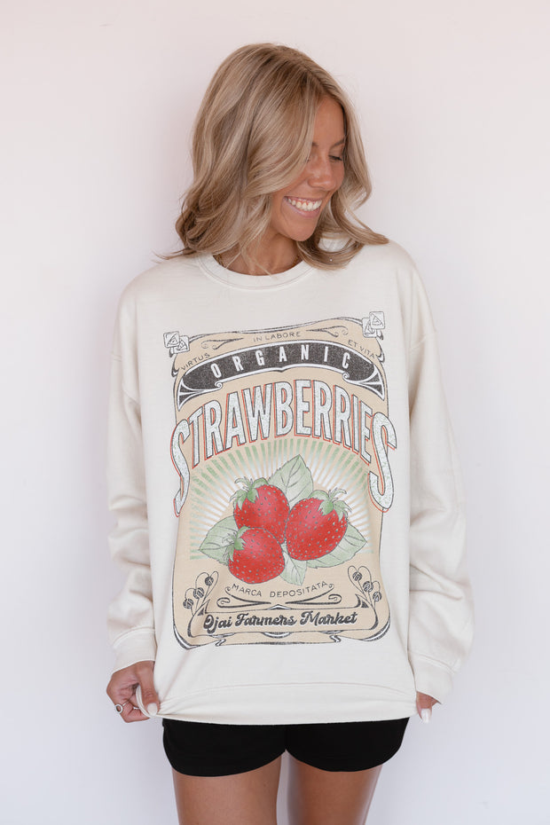STRAWBERRIES SWEATSHIRT