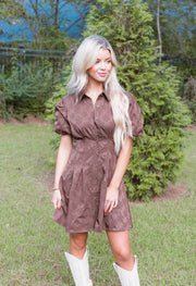 MONICA MINI PLEAT DRESS