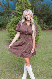 MONICA MINI PLEAT DRESS