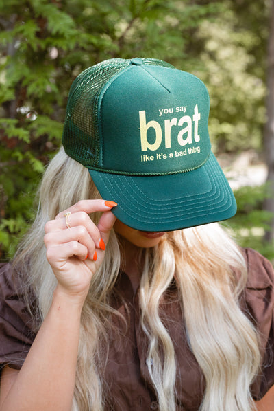 BRAT TRUCKER HAT